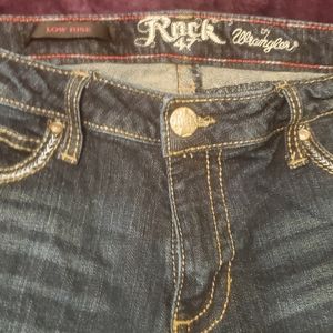 Rock 47 by wrangler women's low rise jeans